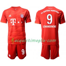 Divisa di Calcio Bayern Monaco LEWANDOWSKI 9 Bambino Prima 2019/2020